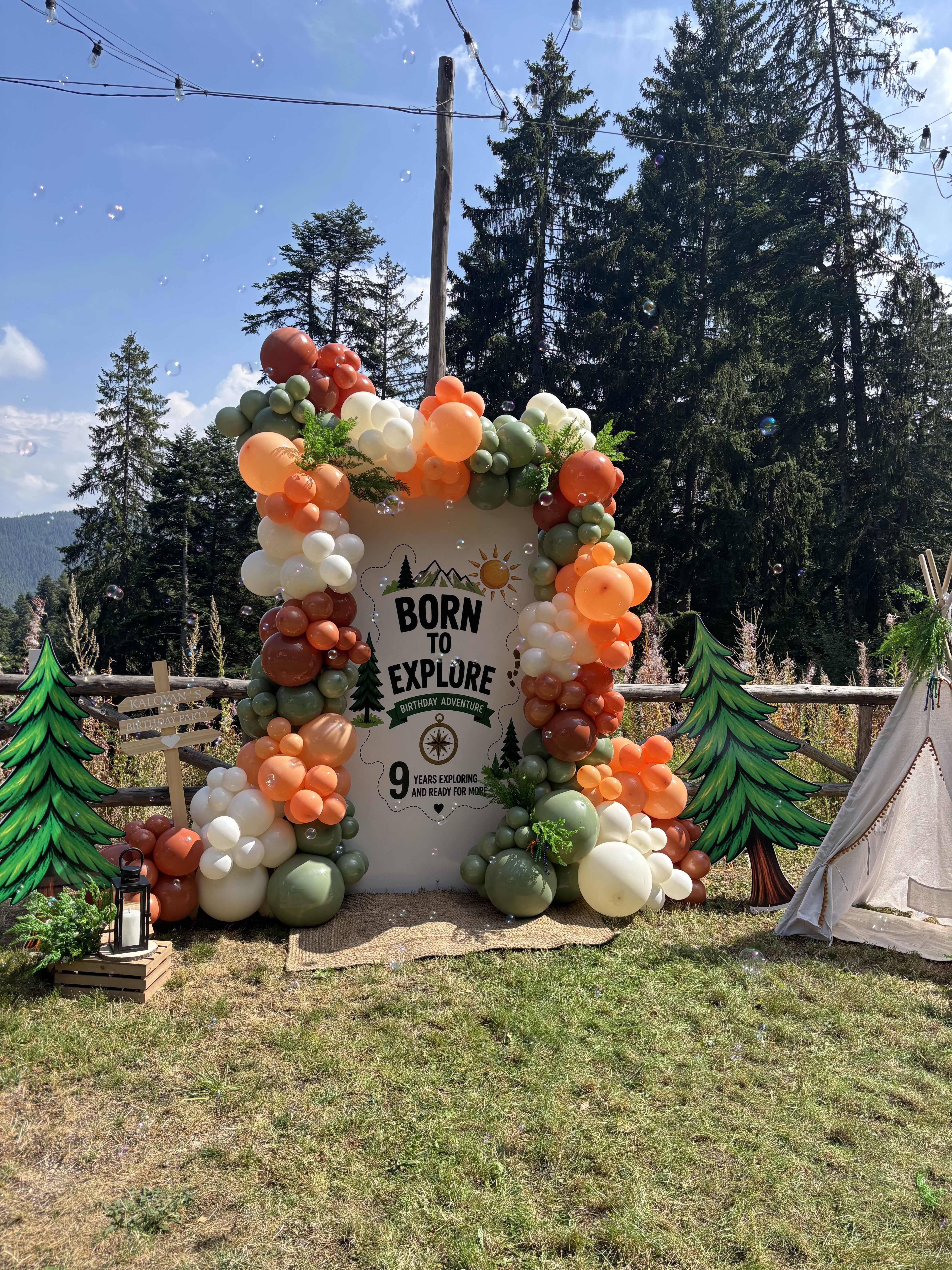 Mission Decoration — балонна украса 3